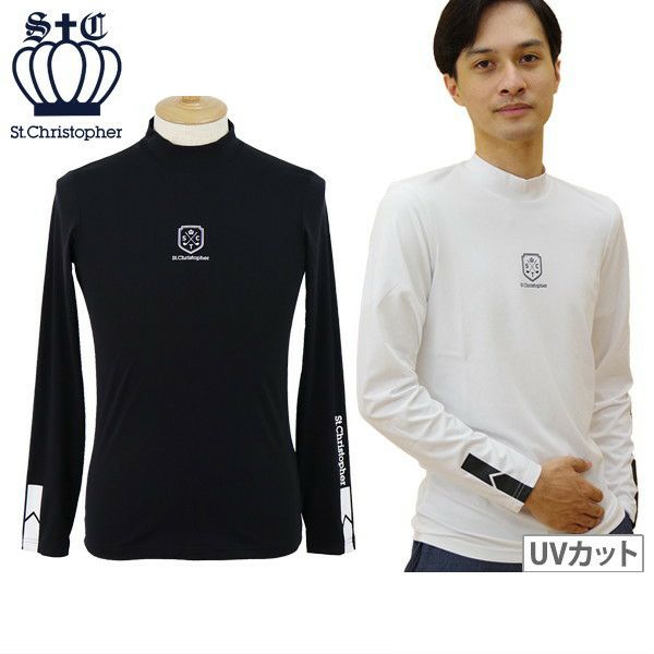 【30％OFFセール】ハイネックシャツ メンズ セントクリストファー St.Christopher  ゴルフウェア tm43200 ハイネックシャツ メンズ セントクリストファー St.Christopher ゴルフ