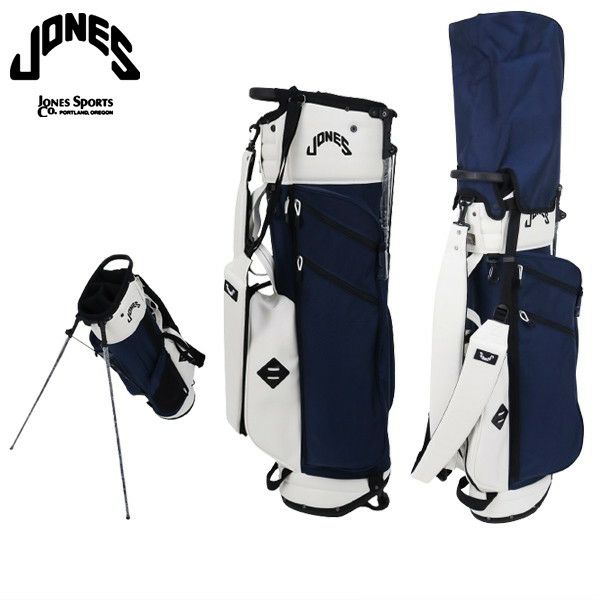 JONES キャディバッグ ネイビー/ホワイト Amazon.co.jp: ジョーンズ JONES キャディバッグ ライダー US