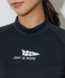 High Neck Shirt Ladies Jun & Lope Jun & Rope 2024 Spring / Summer New Golf Wear
