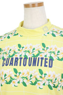 High Neck Shirt Ladies Calt United CUARTO UNITED 2024 Spring / Summer New Golf Wear