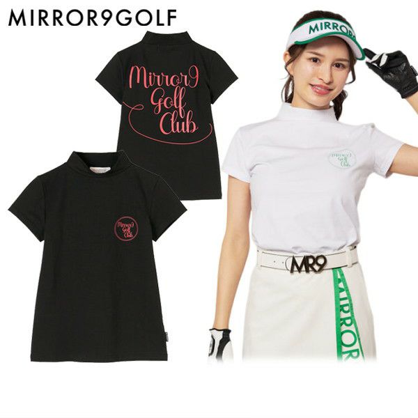 【送料無料】【メール便対応】ハイネックシャツ レディース ミラーナインゴルフ MIRROR9GOLF  ゴルフウェア mg2208-4 ハイネックシャツ レディース ミラーナインゴルフ MIRROR9GOLF ゴルフ