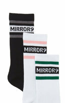 ソックス レディース ミラーナインゴルフ MIRROR9GOLF  ゴルフ