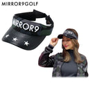 선 바이저 남자 미러 9 골프 미러 9GOLF 골프