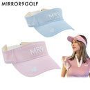 サンバイザー レディース ミラーナインゴルフ MIRROR9GOLF  ゴルフ