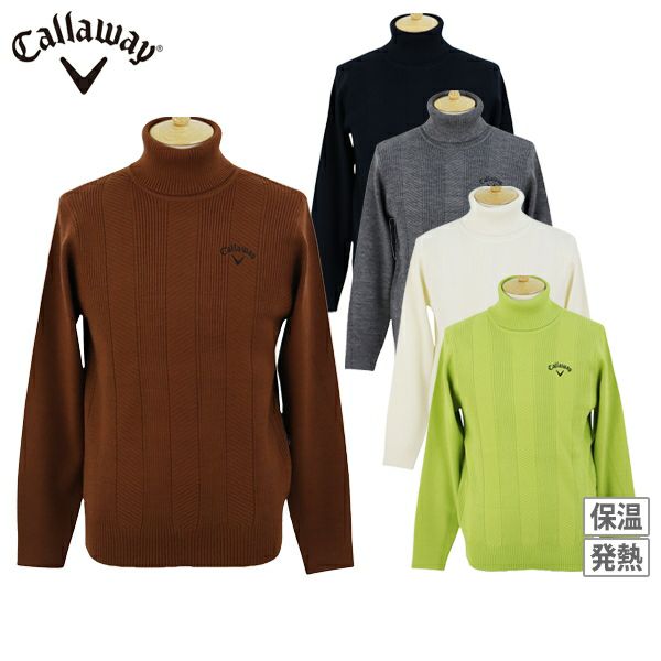Callaway キャロウェイ ニットブルゾン ゴルフウェア ロゴ刺繍 LL Callaway キャロウェイ ニットブルゾン ゴルフウェア ロゴ刺繍