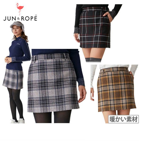 【送料無料】スカート レディース ジュン＆ロペ ジュンアンドロペ JUN＆ROPE ゴルフウェア erc14100 スカート レディース ジュン＆ロペ ジュンアンドロペ JUN＆ROPE ゴルフ