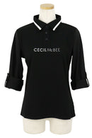 ポロシャツ レディース CECIL McBEE green セシルマクビー グリーン ゴルフウェア