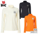 女士高脖子襯衫waac waac funine日本產品高爾夫服裝