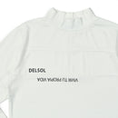 女子高脖子襯衫Delsol高爾夫高爾夫服裝