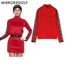 하이 넥 셔츠 숙녀 미러 9 골프 미러 9Golf 2024 가을 / 겨울 새 골프 착용