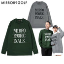 Sweater Men's Ladies Mirror Nine Golf Mirror9golf 2024 Fall / Winter Golf wear