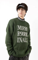 Sweater Men's Ladies Mirror Nine Golf Mirror9golf 2024 Fall / Winter Golf wear