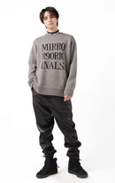 Sweater Men's Ladies Mirror Nine Golf Mirror9golf 2024 Fall / Winter Golf wear