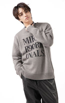 Sweater Men's Ladies Mirror Nine Golf Mirror9golf 2024 Fall / Winter Golf wear