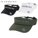 サンバイザー メンズ レディース セントアンドリュース St ANDREWS  ゴルフ