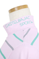 女子高脖子襯衫Castelbajac運動高爾夫服裝