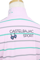 女子高脖子襯衫Castelbajac運動高爾夫服裝