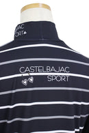 女子高脖子襯衫Castelbajac運動高爾夫服裝