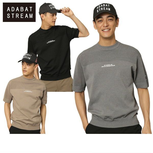 【タイムセール 12/23 13:00迄】セーター メンズ アダバット ストリーム ADABAT STREAM  ゴルフウェア s69-12275 OFF セーター メンズ アダバット ストリーム ADABAT STREAM ゴルフウェア