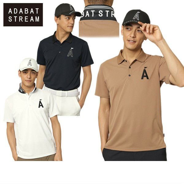 ポロシャツ メンズ アダバット ストリーム ADABAT STREAM ゴルフウェア