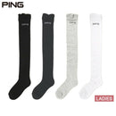 膝蓋高襪子女士ping ping 2025春季 /夏季新高爾夫
