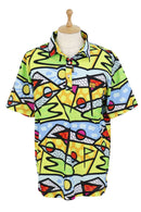 Men's Polo Shirt Loudmouth Golf LOUDMOUTH GOLF Japanese Official Product Japanese Standard Golf Wear