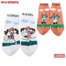 ソックス レディース MUスポーツ エムユー スポーツ M.U SPORTS MUSPORTS  ゴルフ