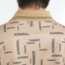 Polo Shirt Men Admiral Golf Admiral Golf Japan Official Golf Wear
