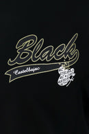 女子高脖子襯衫Castelbajac Sport Black Line高爾夫服裝