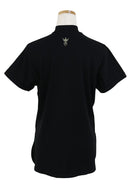 女子高脖子襯衫Castelbajac Sport Black Line高爾夫服裝