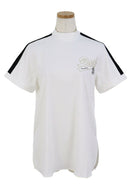 女子高脖子襯衫Castelbajac Sport Black Line高爾夫服裝