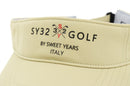 Sun visor for men and women SY32 by SWEET YEARS GOLF SWEET YEARS GOLF Japanese genuine product Golf