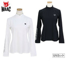 女士高脖子襯衫waac waac funine日本產品高爾夫服裝