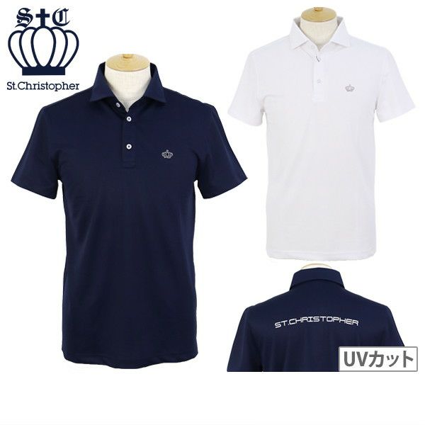 【30％OFFセール】ポロシャツ メンズ セントクリストファー St.Christopher  ゴルフウェア tm48107 Men's Polo Shirt St. Christopher Golf Wear
