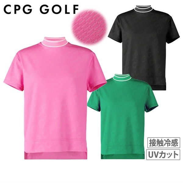 CPG GOLF ハイネックポロシャツ CPG GOLF ハイネックポロシャツ