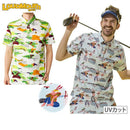 Men's Polo Shirt Loudmouth Golf LOUDMOUTH GOLF Japanese Official Product Japanese Standard Golf Wear
