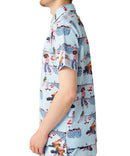 Men's Polo Shirt Loudmouth Golf LOUDMOUTH GOLF Japanese Official Product Japanese Standard Golf Wear