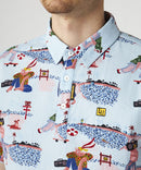 Men's Polo Shirt Loudmouth Golf LOUDMOUTH GOLF Japanese Official Product Japanese Standard Golf Wear
