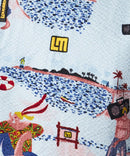 Men's Polo Shirt Loudmouth Golf LOUDMOUTH GOLF Japanese Official Product Japanese Standard Golf Wear