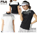 High neck shirt for women Fila Fila Golf FILA GOLF 2025 Spring/Summer New Golf Wear