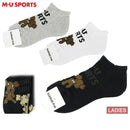 ソックス レディース MUスポーツ エムユー スポーツ M.U SPORTS MUSPORTS  ゴルフ