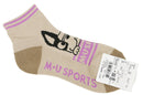 ソックス レディース MUスポーツ エムユー スポーツ M.U SPORTS MUSPORTS  ゴルフ