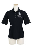 女子馬球襯衫Castelbajac Sport Black Line高爾夫服裝