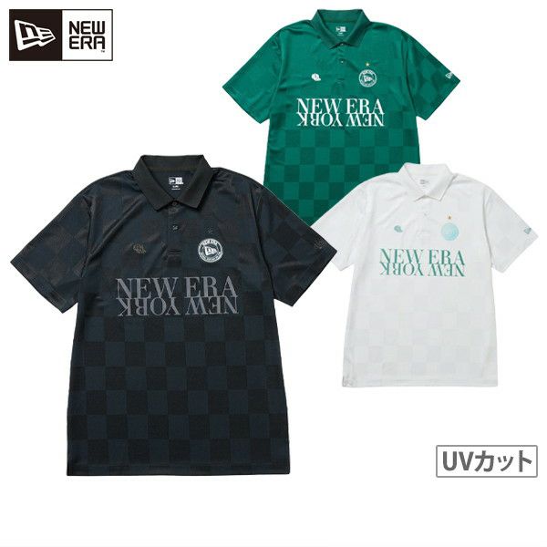 NEW ERA GOLF ニューエラゴルフ　ポロシャツ　ペイズリー　メンズ　ロゴ NEW ERA ニューエラ ゴルフウェア ポロシャツ 柄 : ONSPOTZ