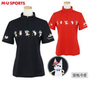 女子馬球襯衫MU Sports M.U Sports Musports高爾夫服裝