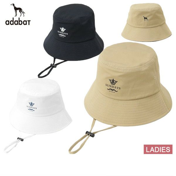 【タイムセール 12/23 13:00迄】ハット レディース アダバット adabat  ゴルフ c86-01319 OFF ハット レディース アダバット adabat ゴルフ