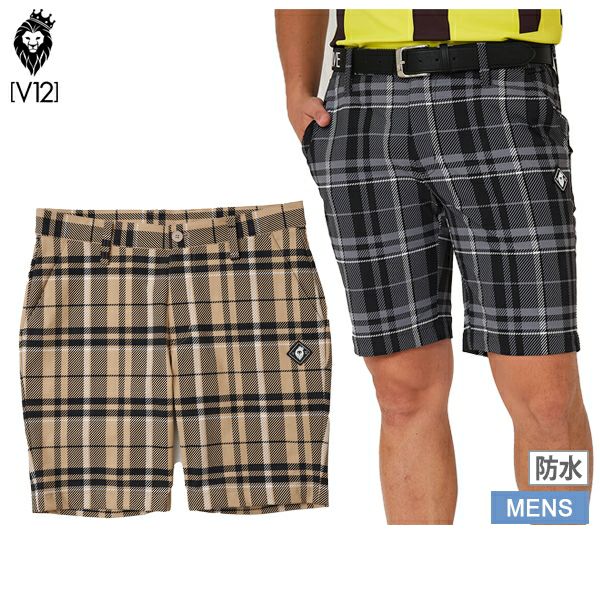 ショートパンツ メンズ V12 ゴルフ ヴィ・トゥエルブ 2025 春夏