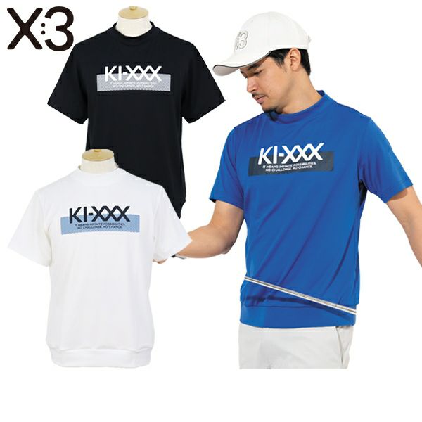 在庫処分セール テ メンズ ハイネックシャツ キックスリー 春夏 2025 THREE KI-XXX メンズウェア