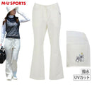パンツ レディース MUスポーツ エムユー スポーツ M.U SPORTS MUSPORTS  ゴルフウェア