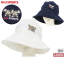 ハット レディース MUスポーツ エムユー スポーツ M.U SPORTS MUSPORTS  ゴルフ